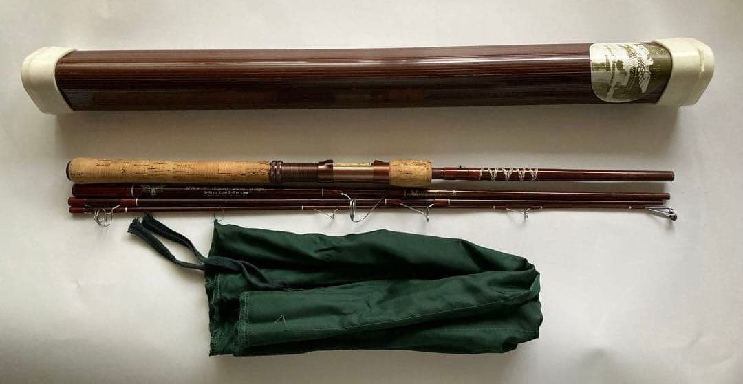Fenwick SF744 7ft Glass Dual Wield Pack Rod Fly & Baitcast Used JDM