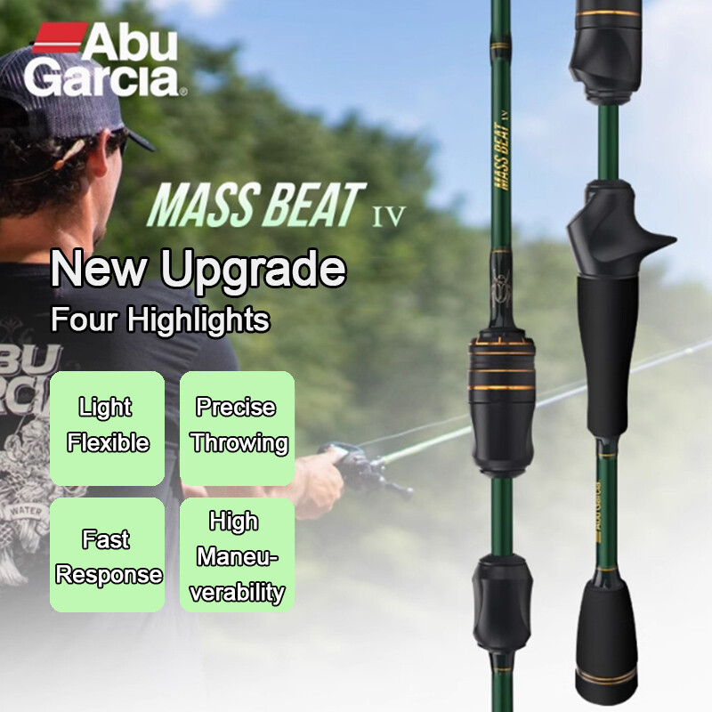 Abu Garcia Mass Beat IV Fishing Rod Spinning Rod Baitcasting Rod BFS UL/L Rod