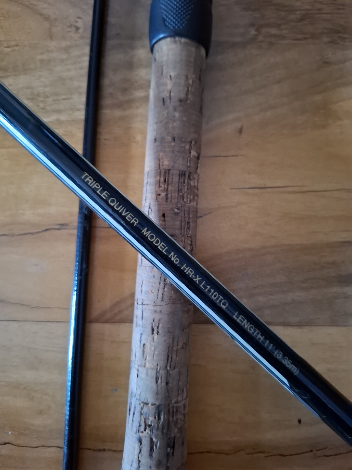Daiwa Feeder Fishing Rod Harrier-X Carbo Triple Quiver Match 11ft 3 Piece Cork