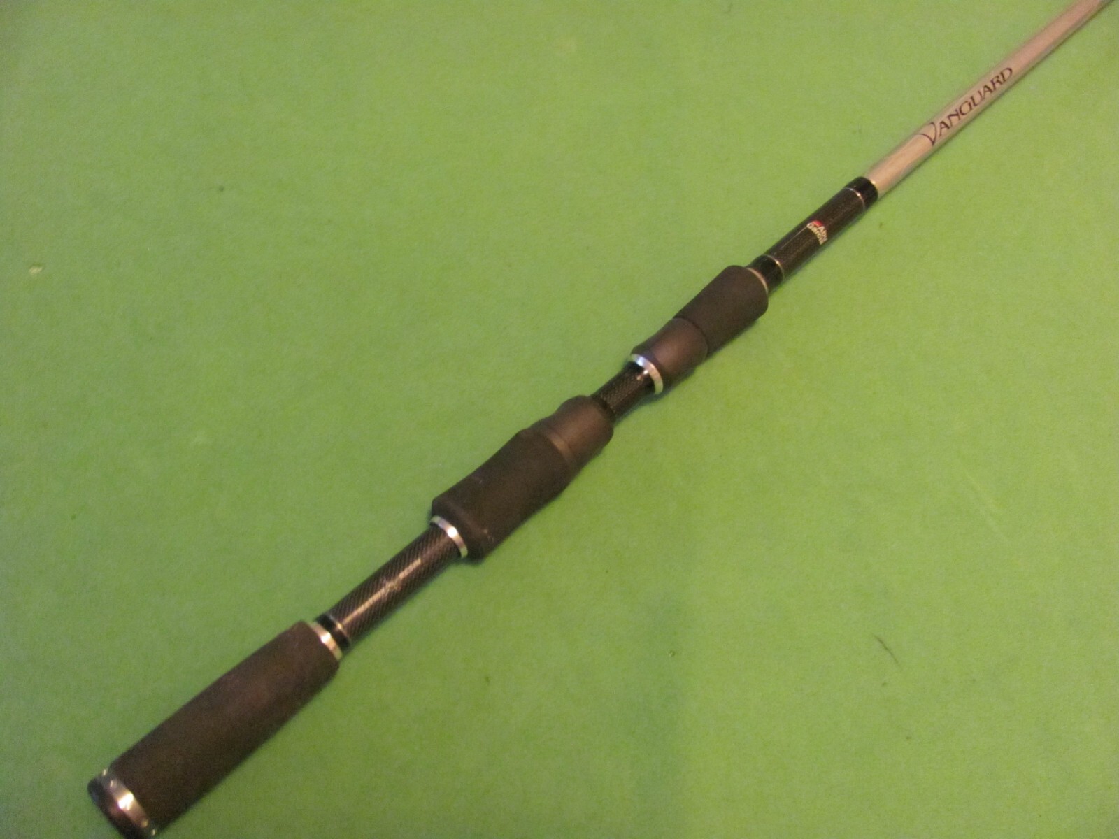 Abu Garcia Vanguard 40 Ton Graphite 7’0″ Med. Heavy Action Spinning 1-Piece Rod.