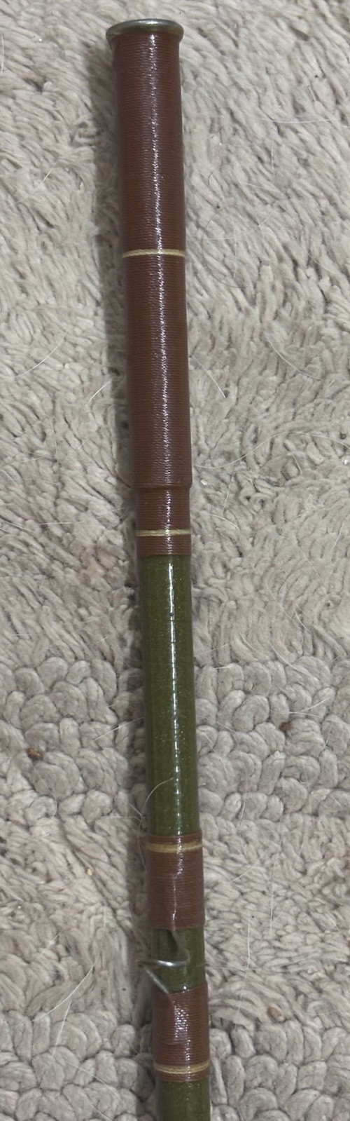 Vintage St Croix 9000 8 Ft 8 Wt Fiberglass Fly Rod Park Falls Wisconsin