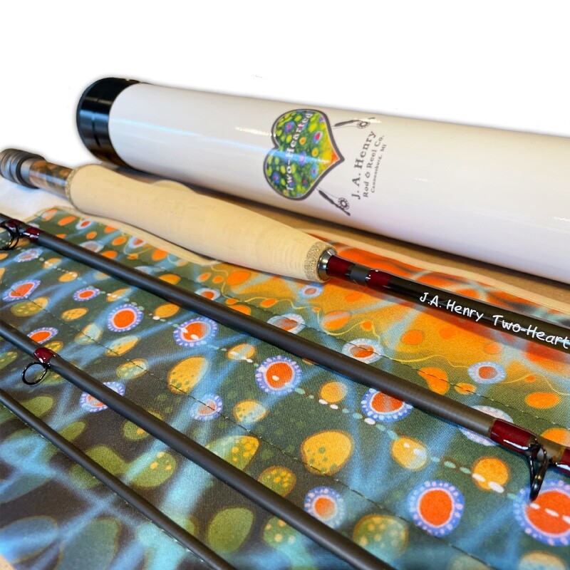 Two-Hearted 5wt. 9′ Fly Rod w/ Carbon Fiber Tube