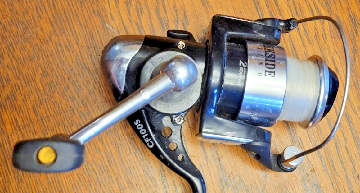 Creekside Fishing CF602MS 2-Piece 6’ Medium Spinning Rod & CF100S Reel Combo
