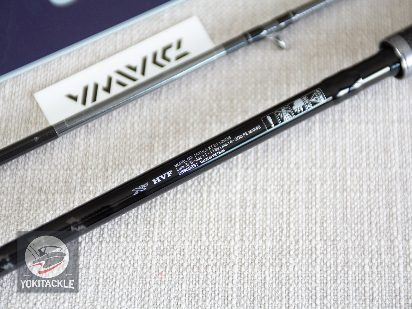 Daiwa 24 TATULA XT 6112HSB 2pc Baitcasting Rod From Japan