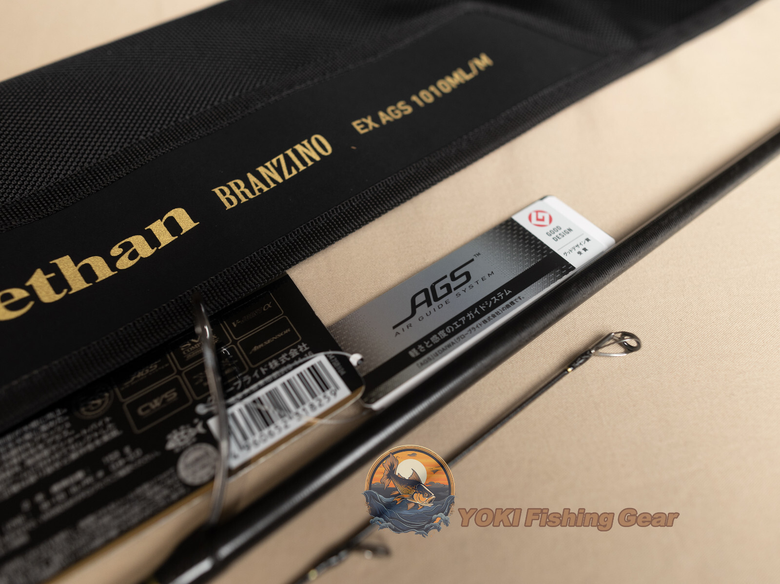Daiwa Morethan BRANZINO EX AGS 1010ML/M Spinning Rod Shipping From JAPAN