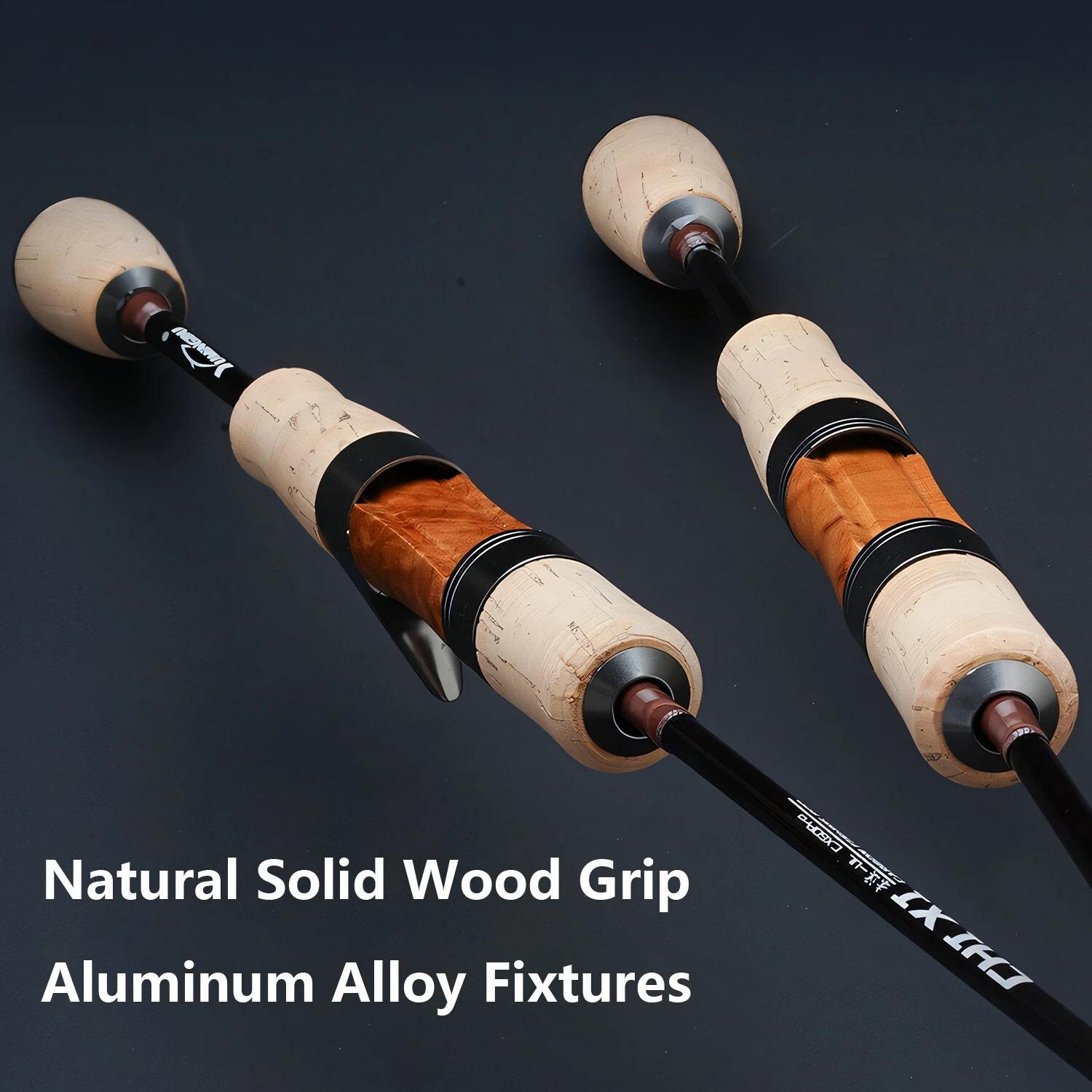 Lure Fishing Rod Carbon Fiber Spinning Casting Rod 5.1ft 5.5ft 6ft Ultra-Light