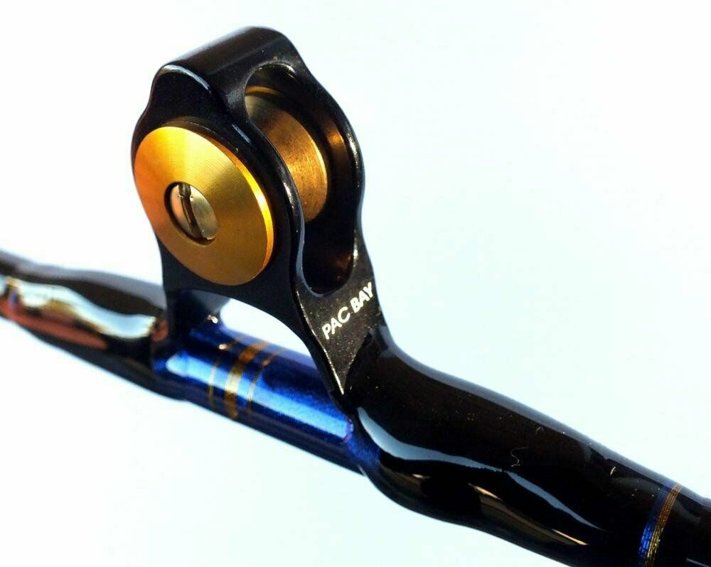 OKIAYA STANDUP TROLLING RODS 80-130LB VENOM-PRO CARBON BLANK/PAC BAY GUIDES