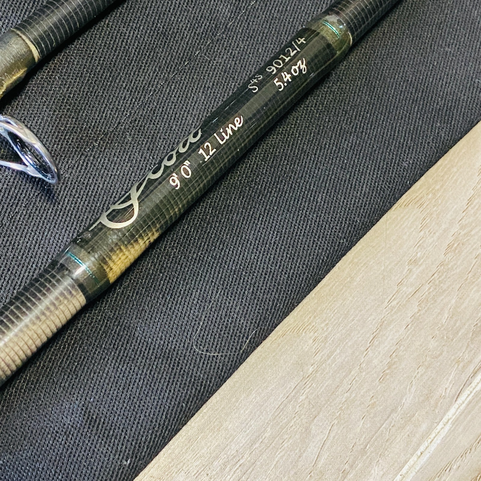 SCOTT S4S 9012/4 9’0″ 12wt Fly Rod W/Socks [VG]