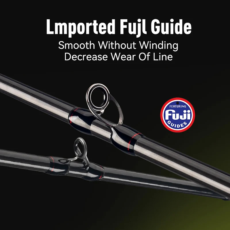 LEYDUN Kizaru 170MH/H Fishing Rod FUJI Guide Titanium Tip Squid Casting Rod