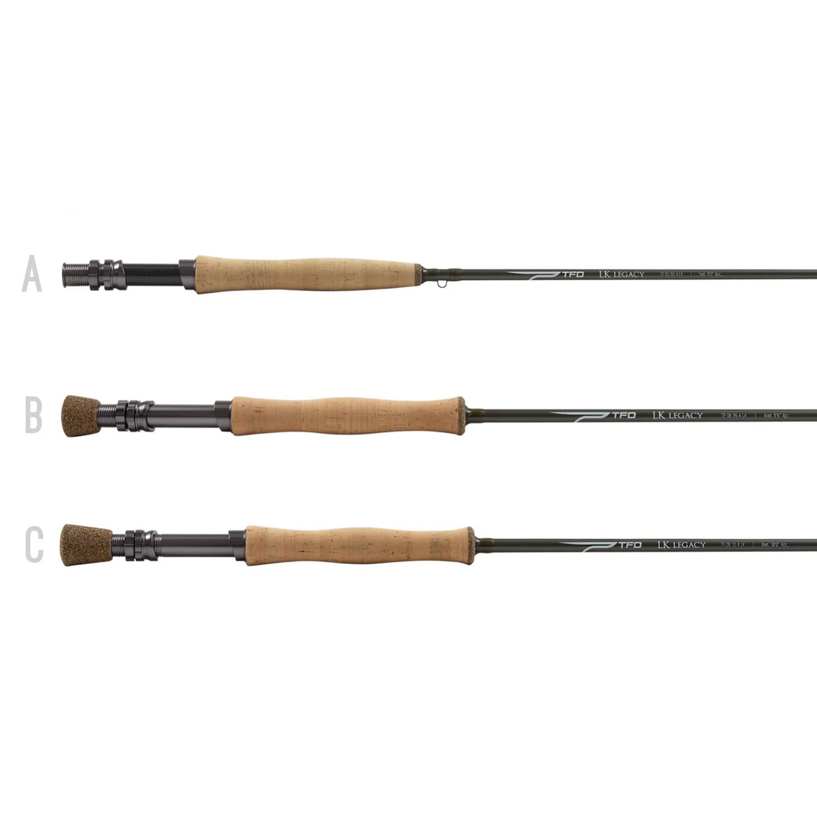 TEMPLE FORK OUTFITTERS 4 wt. 8’6″ 4 pc. Legacy Rod w/Case (TF-04-86-4-LK)