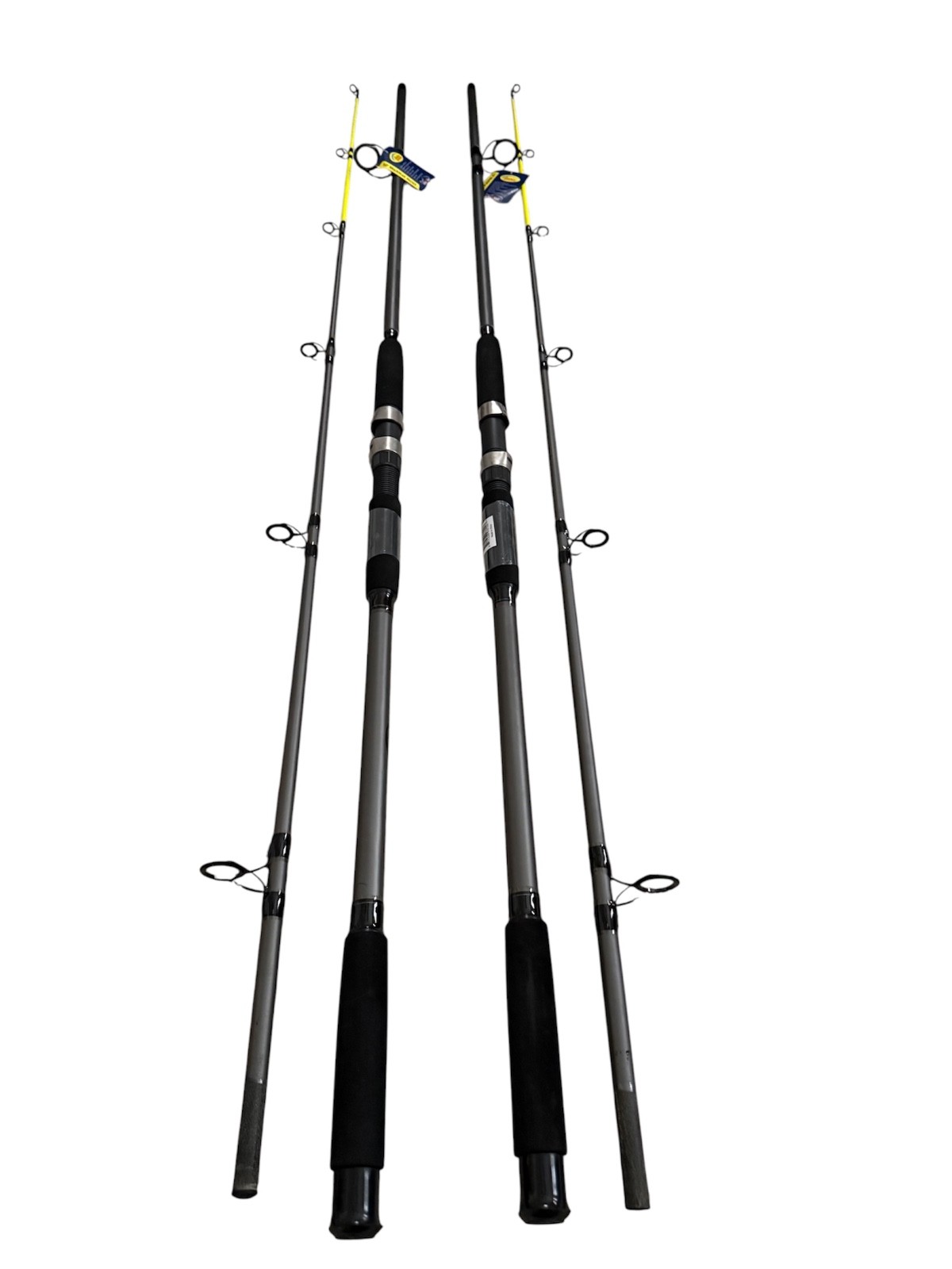 2 LOT Danco MaxKat 10ft Medium Heavy Action Spinning 2Pc Surf Rod SRS10MH-2