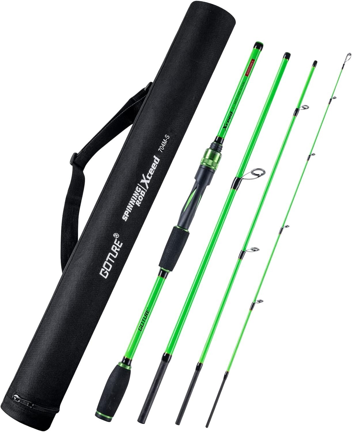 7ft Corrosion Resistant Spinning Rod – Lightweight Travel Fishing Solution