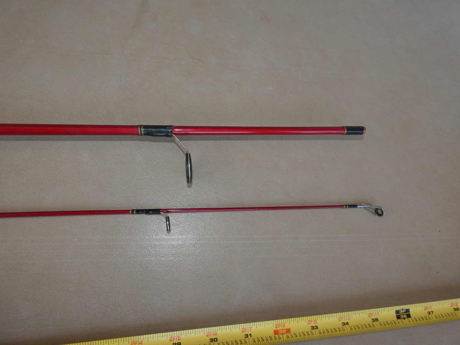 Vintage Silstar 200-56SP Graphite Composite medium 5’6″ 2 Pc spinning rod