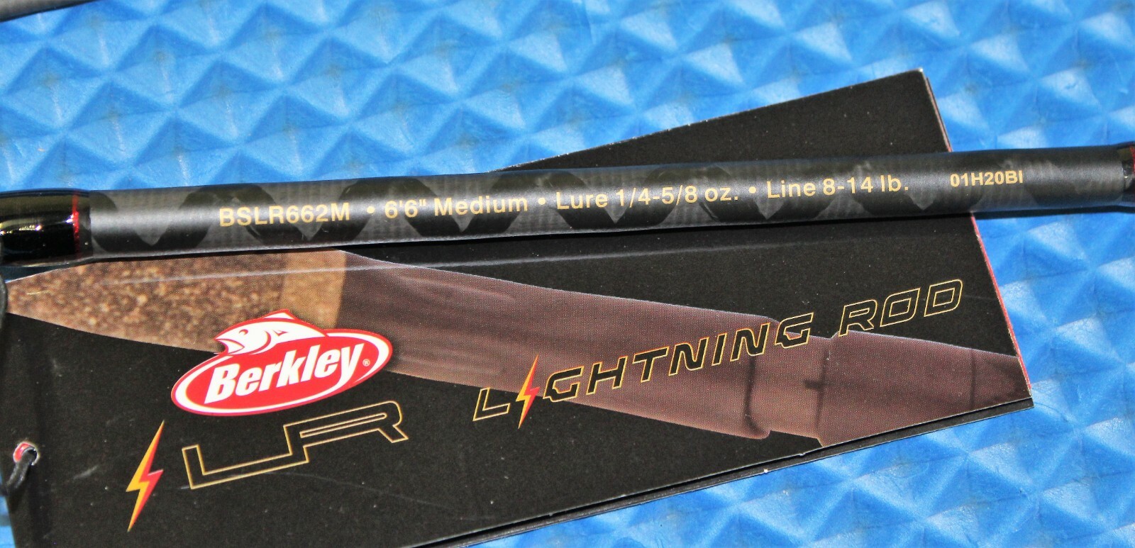 Berkley Lightning Rod Spinning 6′ 6″ 2-Piece Medium BSLR662M 1429023