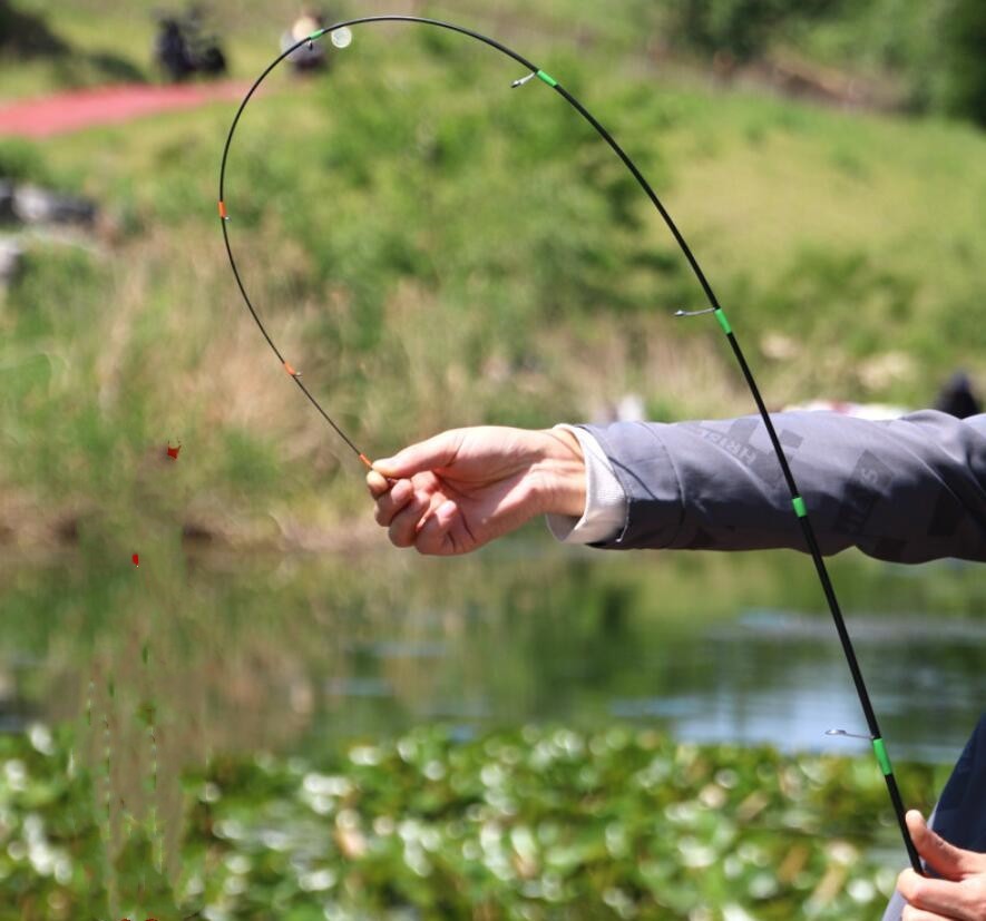 Fishing Rod Spinning Casting Rods Lure Carbon Fiber Ultra Light Fast Action Pole