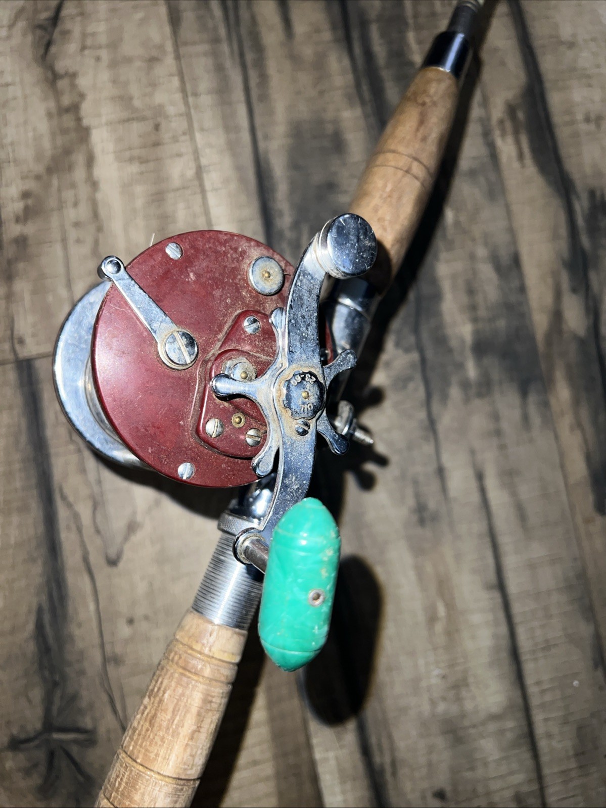 St Croix 7307 Saltwater Fishing Rod 1pc 6.5’ (needs Tip) w/ Penn Peer 209 Reel