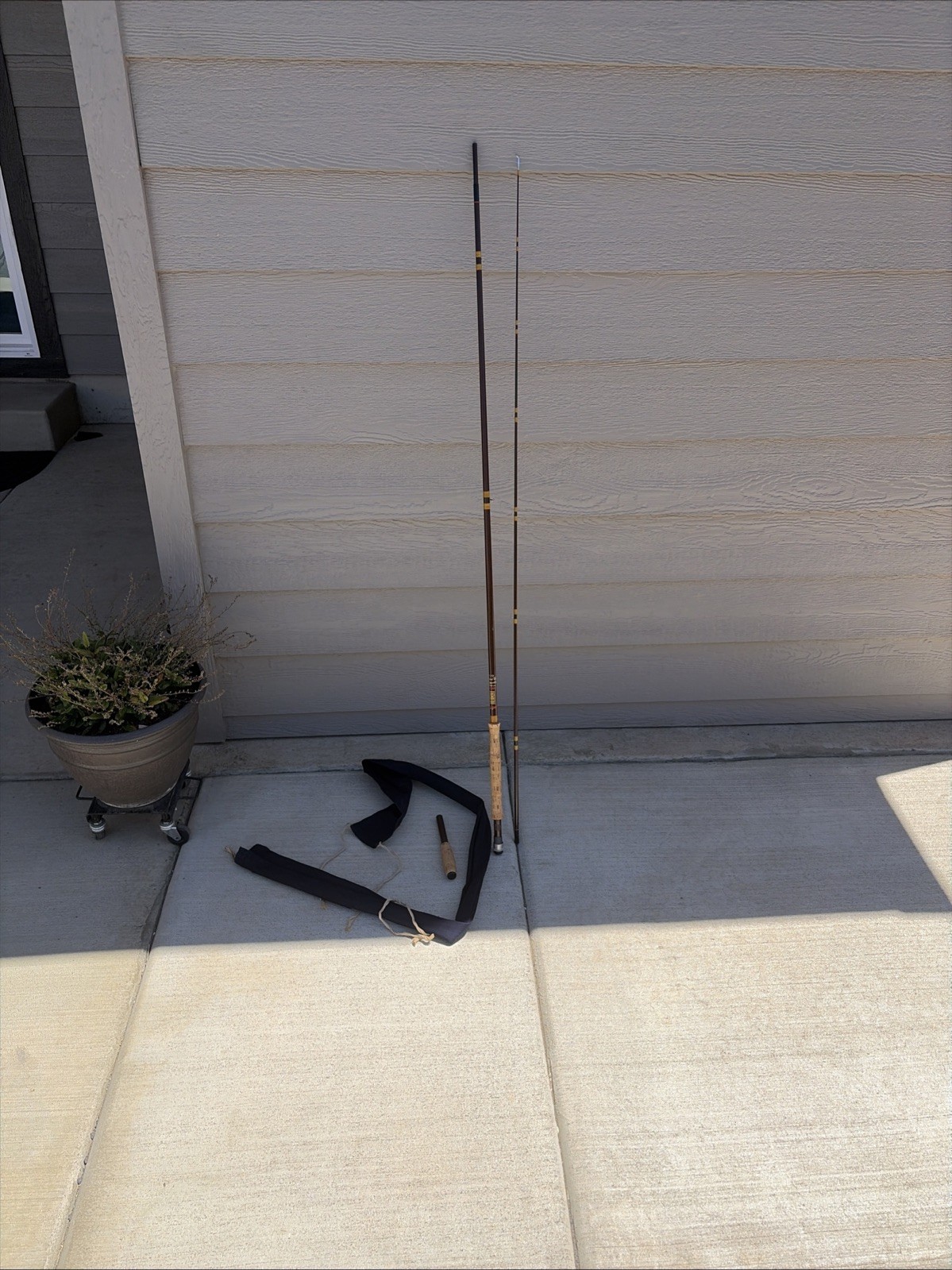 Vintage Hardy Richard Walker Superlite 9ft 3” 2 Piece 7/8 # Fly Rod