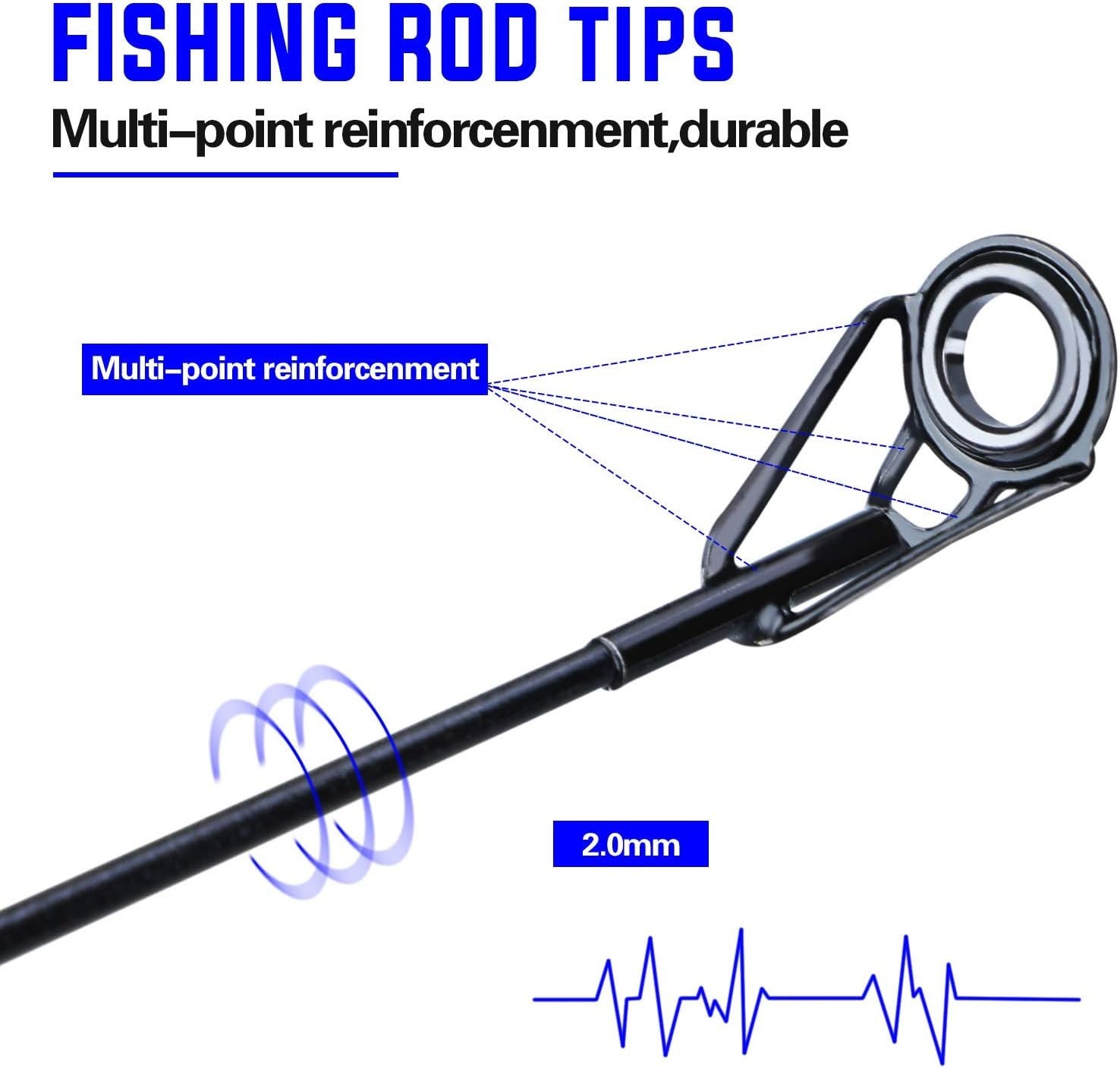 5.9 Ft Telescopic Fishing Rod – Carbon Fiber, CNC Reel Seat & EVA Handle