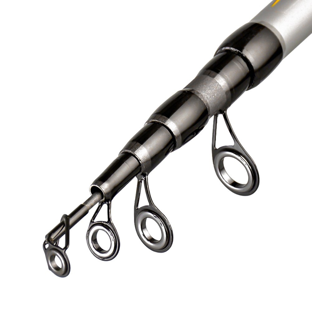 Telescopic Carbon Fiber Fishing Rod 160cm Saltwater Casting Rod with Grip