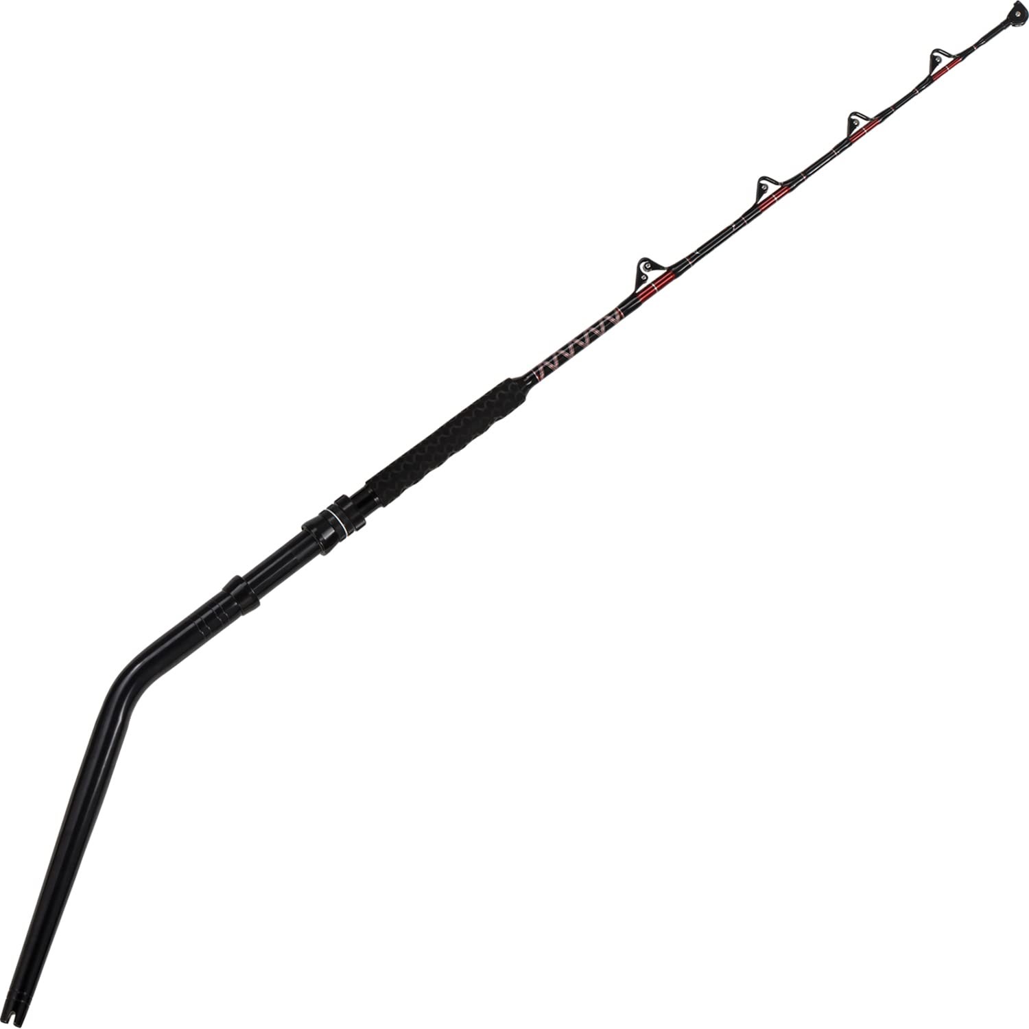 Straight/Bent Butt Trolling Rod Saltwater Offshore Heavy Roller Rod Big Game Con