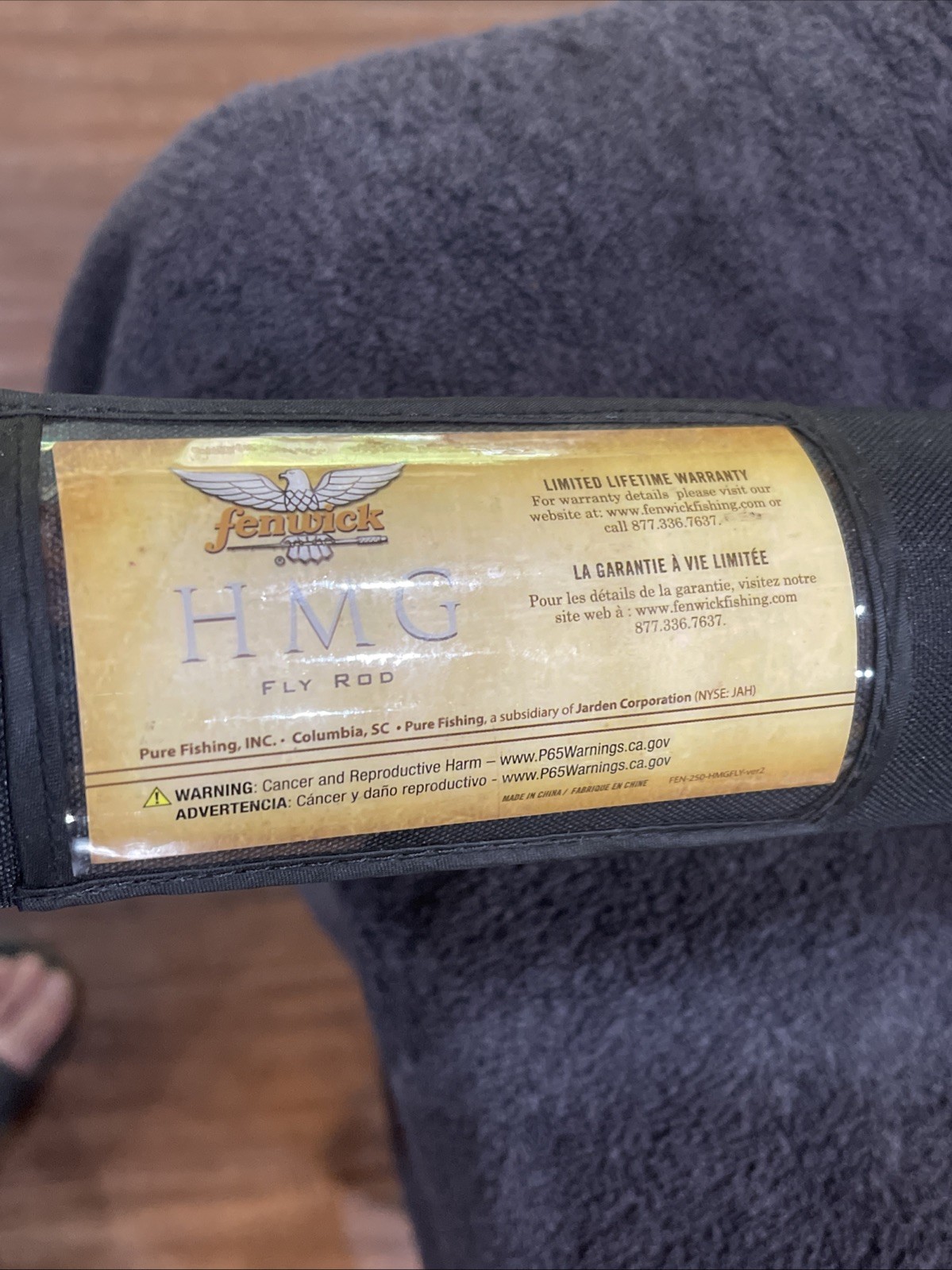 Fenwick HMG 9ft 8 Weight 4 Pc. Fly Rod. Never Used.