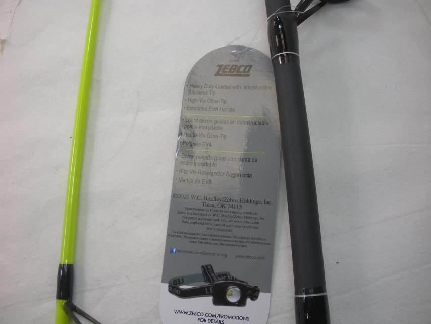 Zebco BCS802MH Big Cat Catfish Rod 8 Ft Spinning