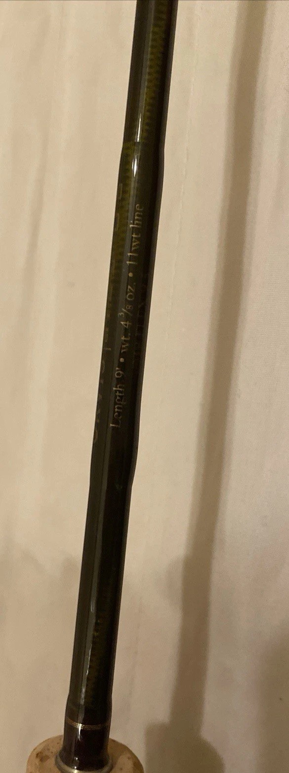 ORVIS ZG ) HeLios 911-4 pc Tip Flex fly rod and metal tube