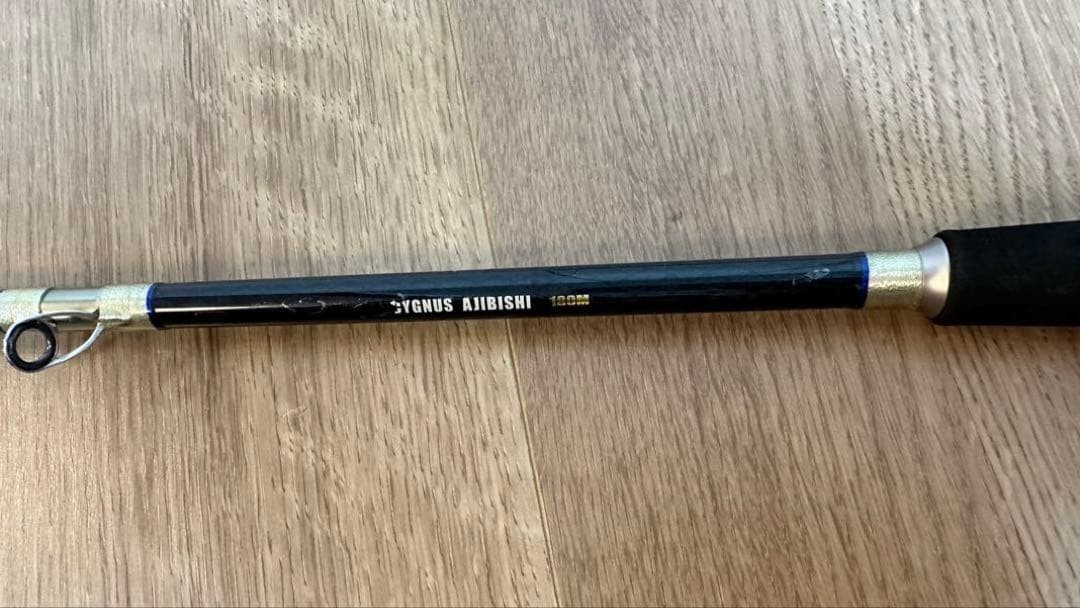 CYGNUS Light Tackle Ajibishi 180M Fishing Rod Fuji SiC Guides 50-80g Used