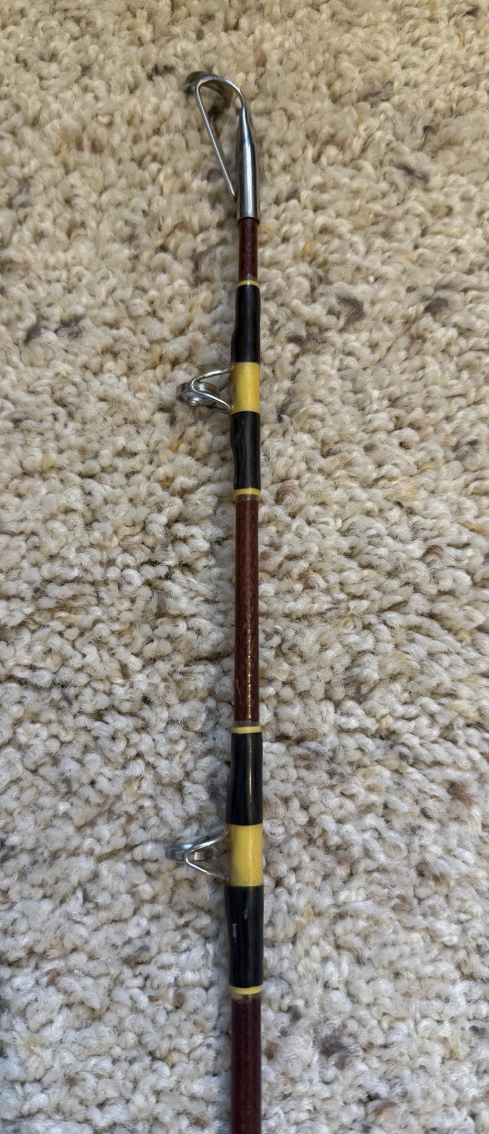 Vintage TruLine TT-65C Conventional Saltwater Fishing Rod….. “Custom”!!!