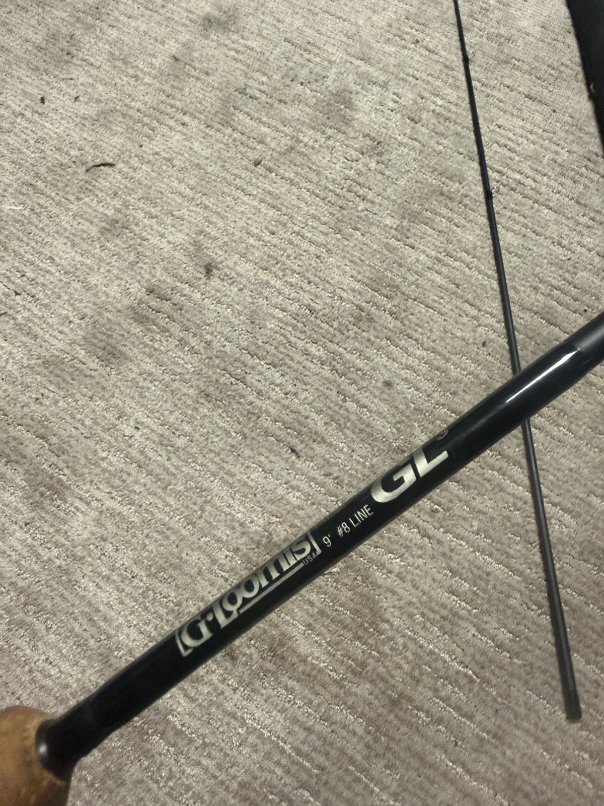 G LOOMIS GL3 8wt 9’ft~2pc fly rod with case and reel