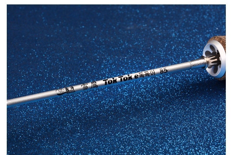 Ice Fishing Rod Carbon Fiber Fast Action Casting Spinning Travel Rod Carp 55cm