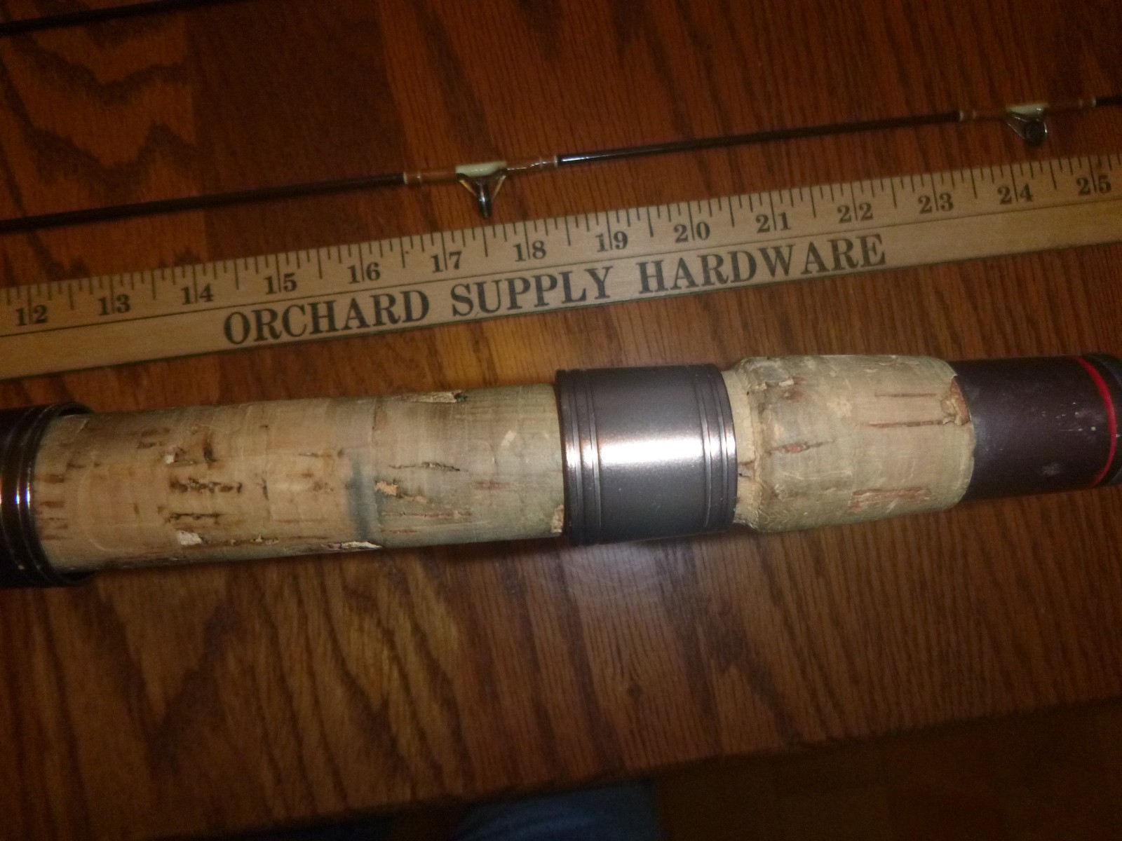Shakespeare Intrepid Graphite Fishing Pole plus 1 to 6 lb custom pole