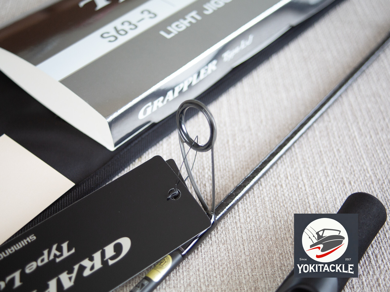 Shimano 25 Grappler Type LJ S63-3 Spinning Rod Shipping from JAPAN