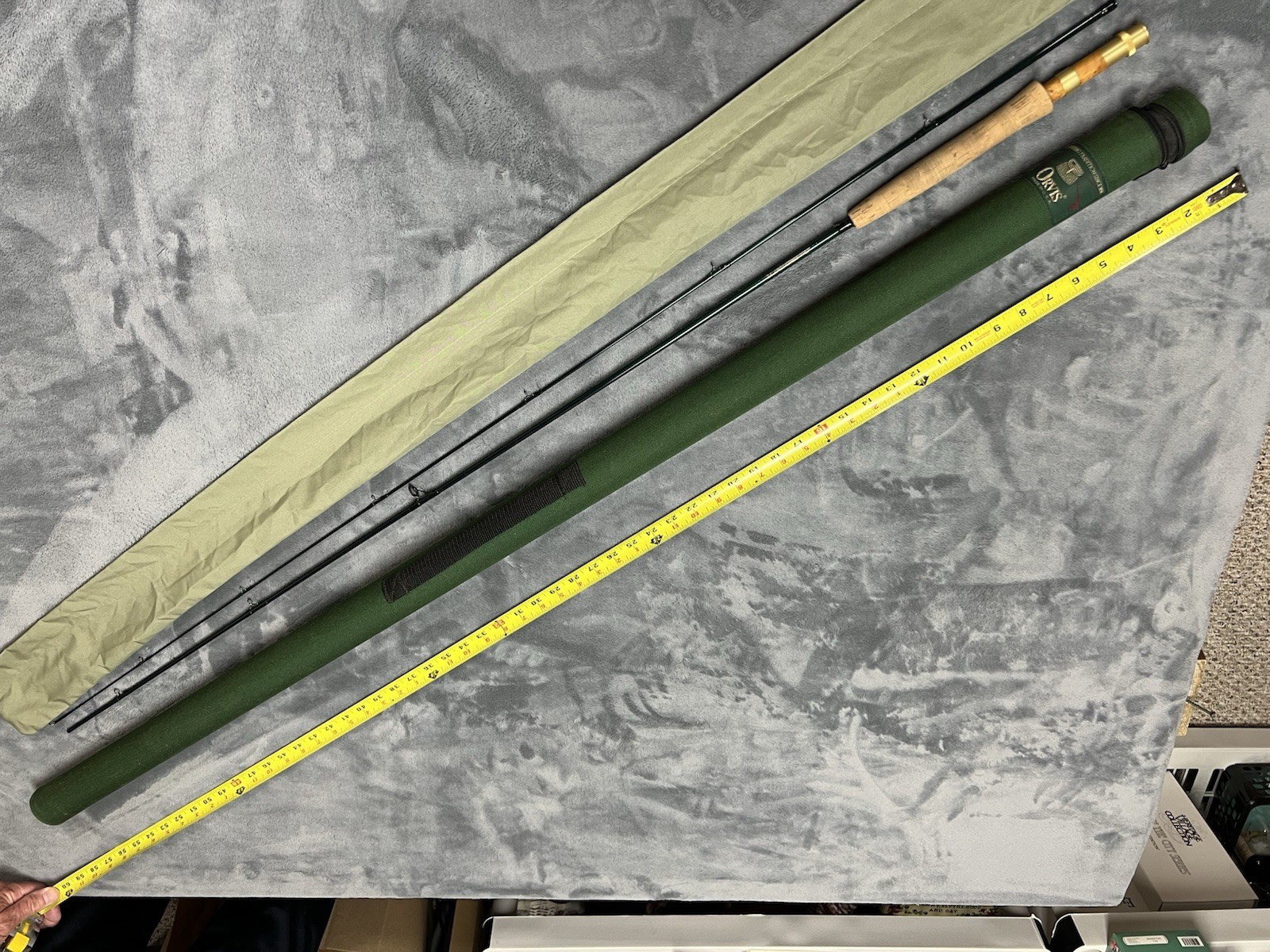 Orivis Yamame 843 Mid Flex 7.5 Fly Rod W/ Tube Nice Condition