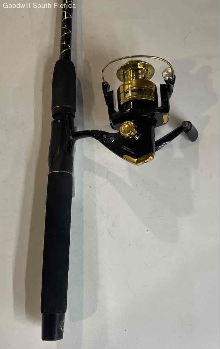 Roddy Hunter H52 Black 6.5 Inch Spinning Reel And Fishing Rod