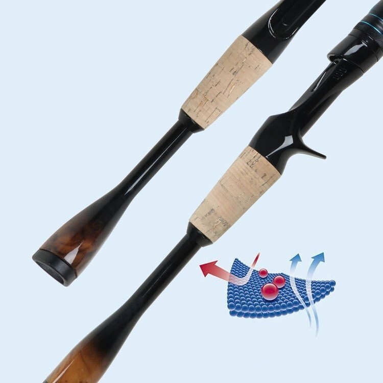 Trout Fishing Rod Carbon Fiber Spinning/casting Rod 5.5ft 6ft Lure Fishing Pole