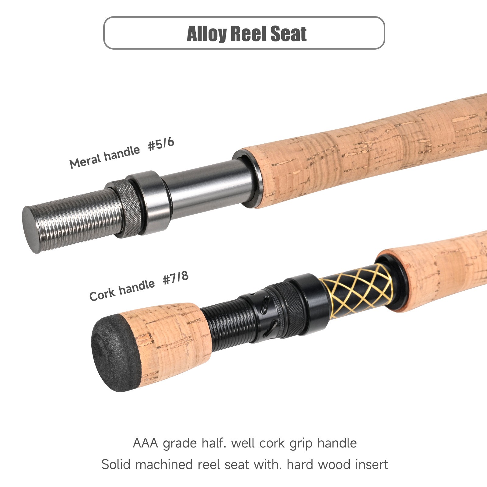 Small Streams Fly Fishing Rod Carbon Fiber 6.89ft 2.1m Panfish/Trout 4Section