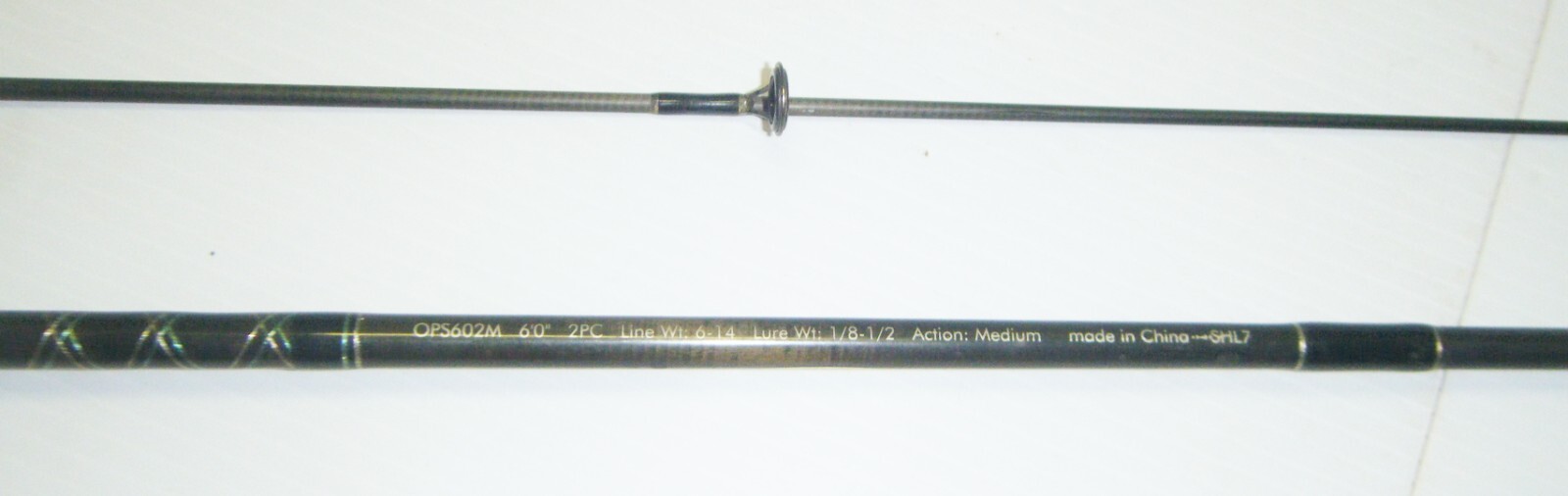 Quantum 2-Piece 6 ft. Medium Action Spinning Rod Model OPS602M