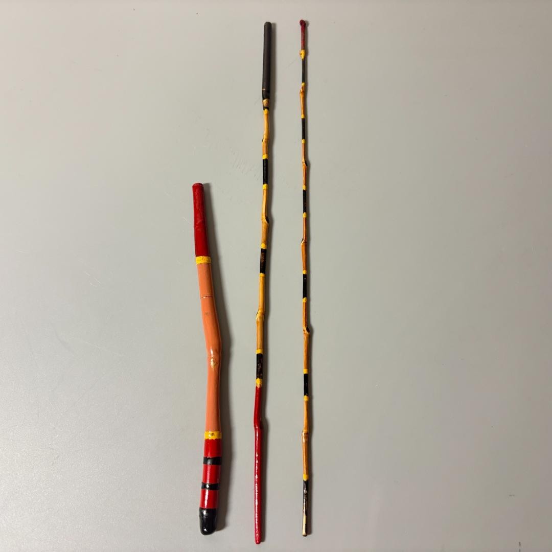 Bamboo Tanago Rod Set, 3 pcs, 50cm, Japanese Wada, Accessory Rod – Used