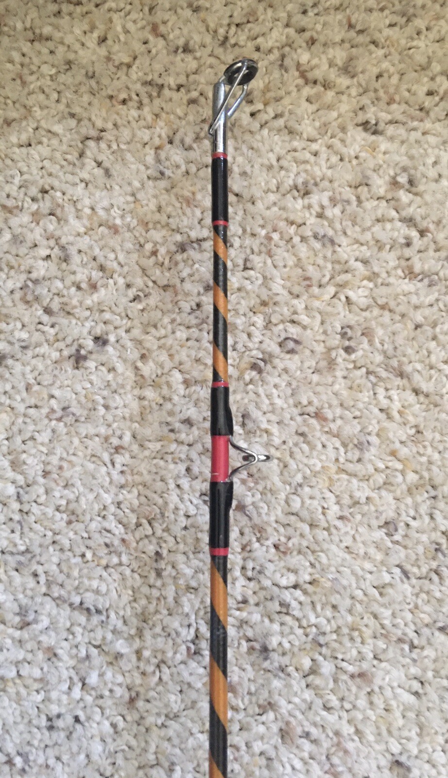 **RARE** Kencor Zebra Twist ZB1S Spinning Fishing Rod 6’9” 20-60 lb Test, “NICE”