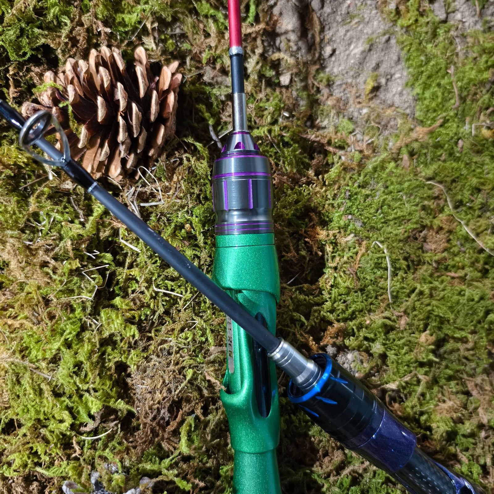 1Pcs Ice fishing Rod Short Section Fishing Rod 52cm/60cm Winter Fishing Rod