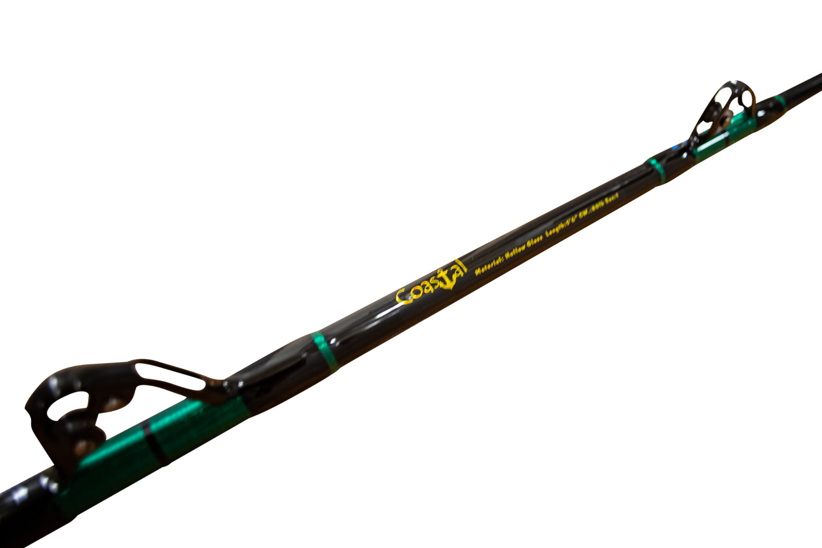 80lb Hollow Rod with Pac Bay Rollers – Straight Rod