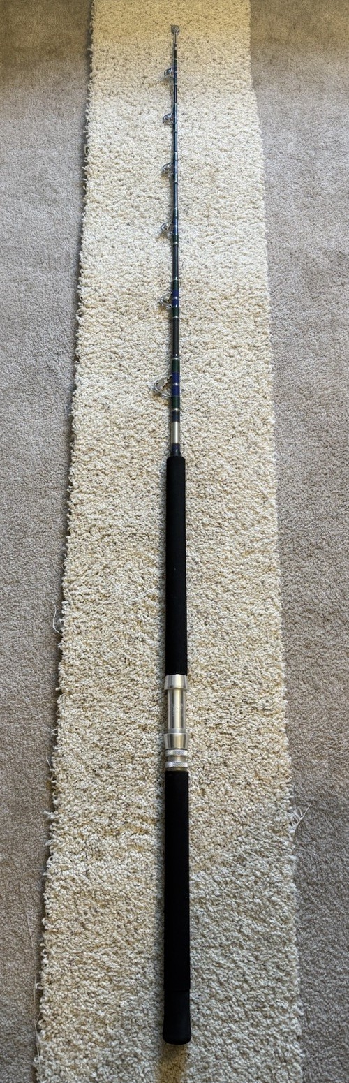 Custom Wrapped Calstar Grafighter 760-H Conventional Fishing Rod w/AFTCO