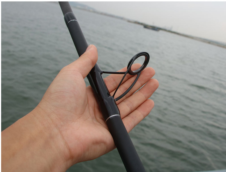 Boat Fishing Rod 2.7M/3M/3.3M Carbon Fiber Spinning Casting Rod 4 Sections Rods