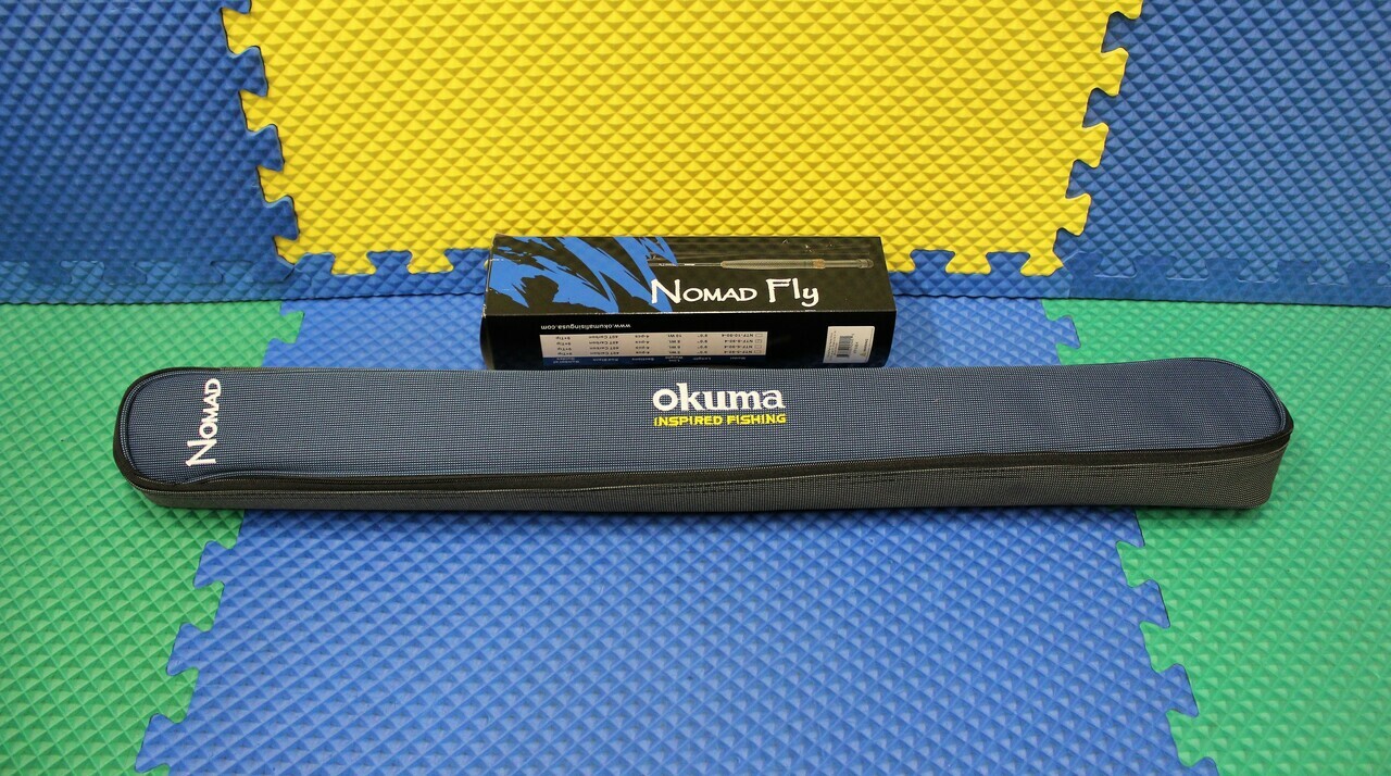 Okuma Nomad Fly Rod 9′ 0″ 4-Pc With Soft Sided Storage Bag NTF-8-90-4