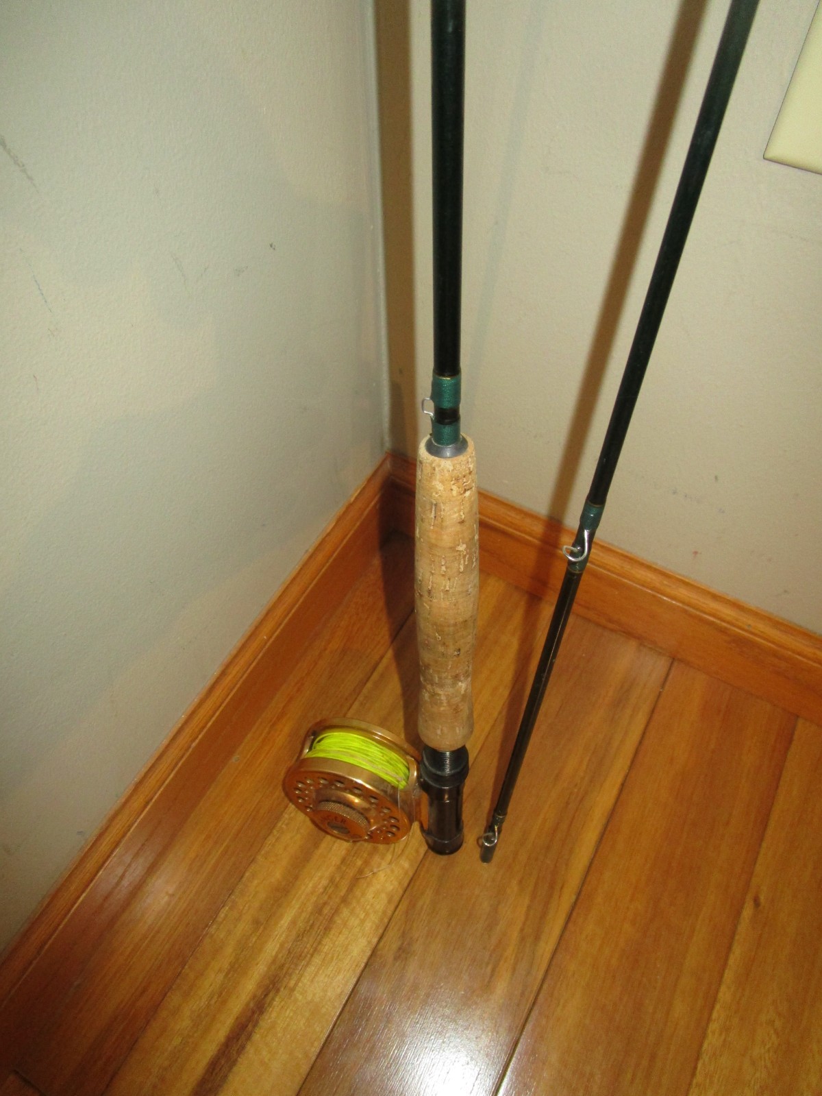 Cahill Crystal River Cahill 8.5 ft 99% Graphite Fly Fishing Rod CH-685 + REEL#BR