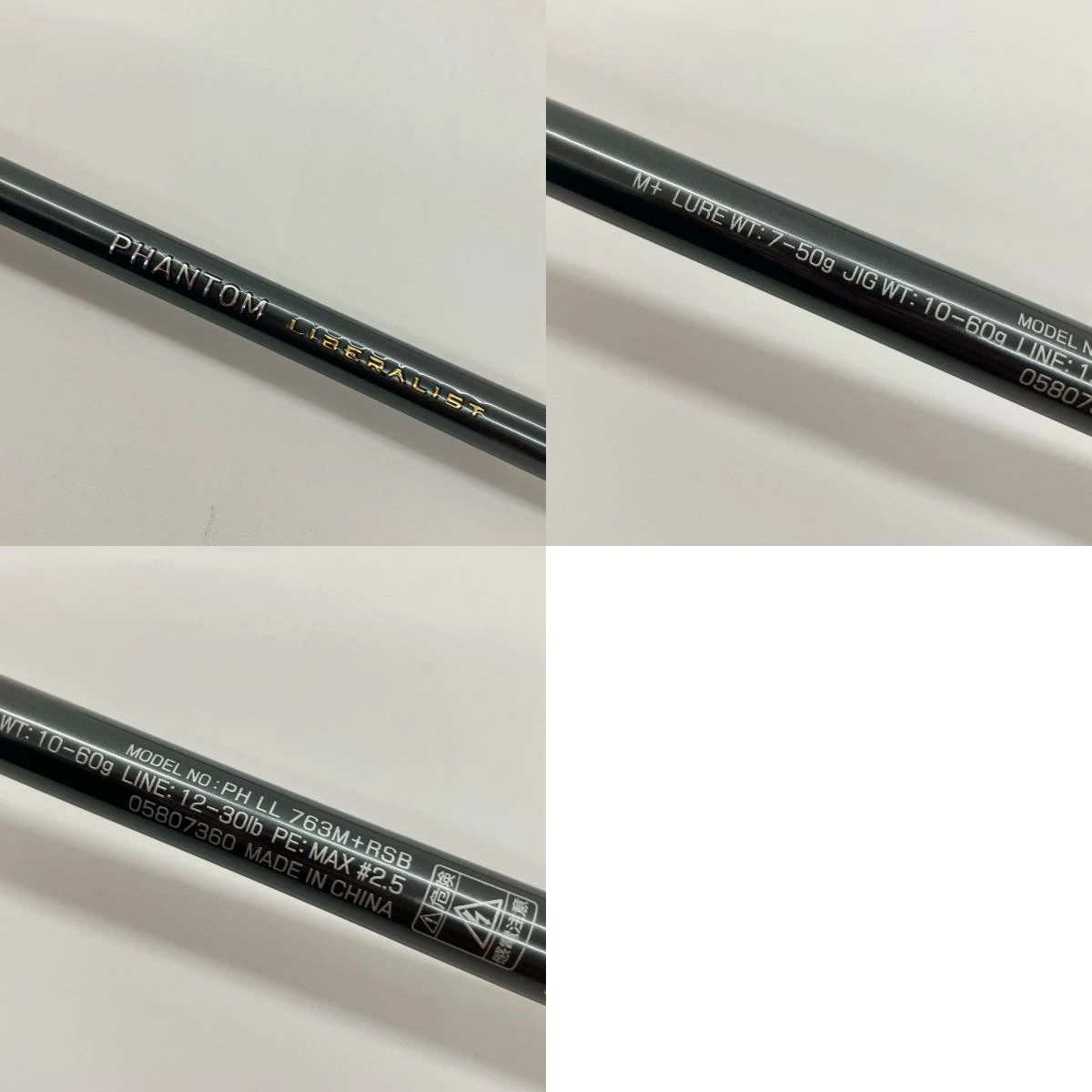 Daiwa Phantom Liberalist 763M+RSB Bass Fishing Rod B Grade 29.9in/76cm