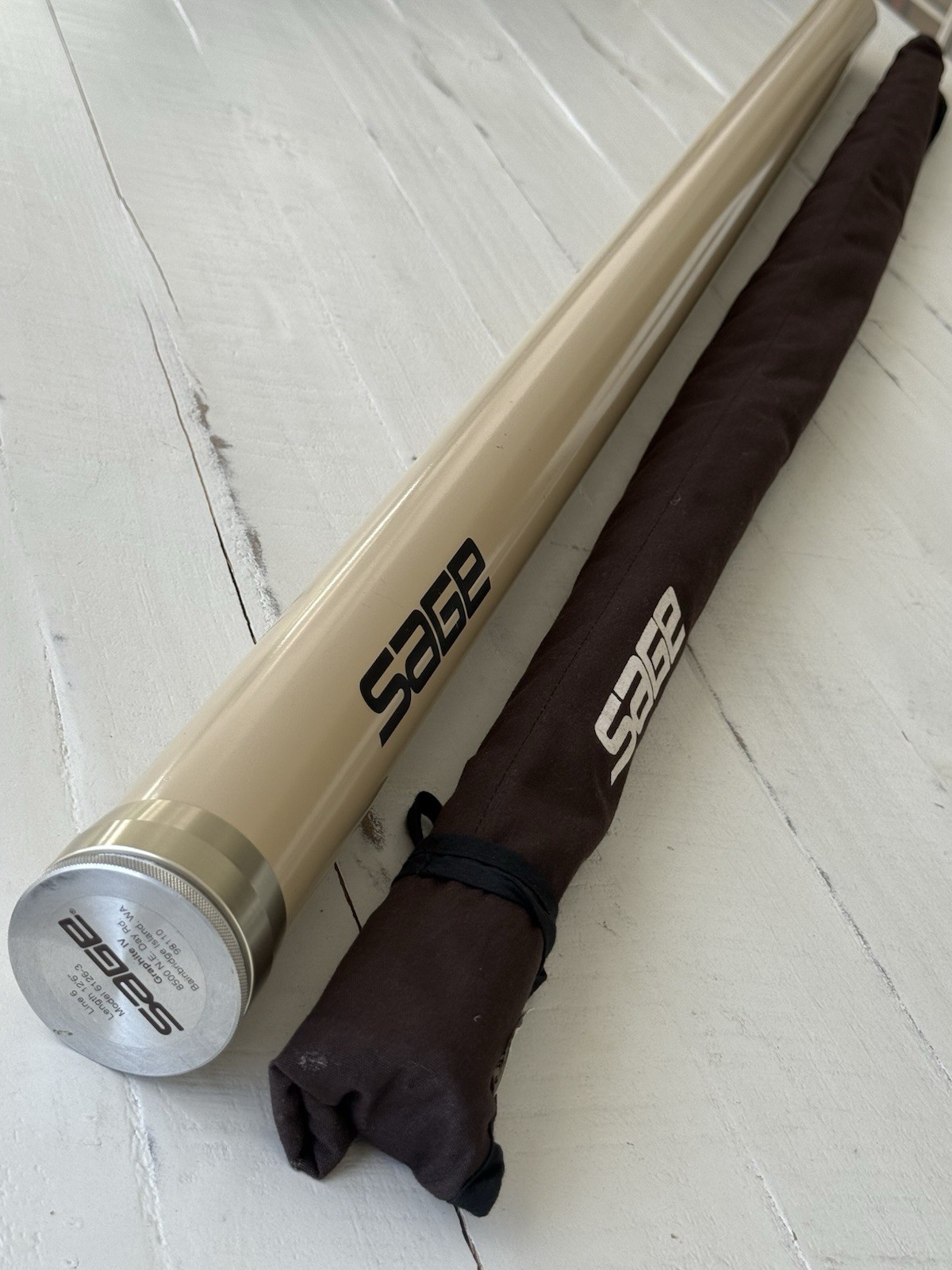 **BEAUTIFUL**🔥SAGE GRAPHITE IV SWITCH/SPEY 6wt 12’6”ft SWITCH/SPEY Rod!!!!🔥