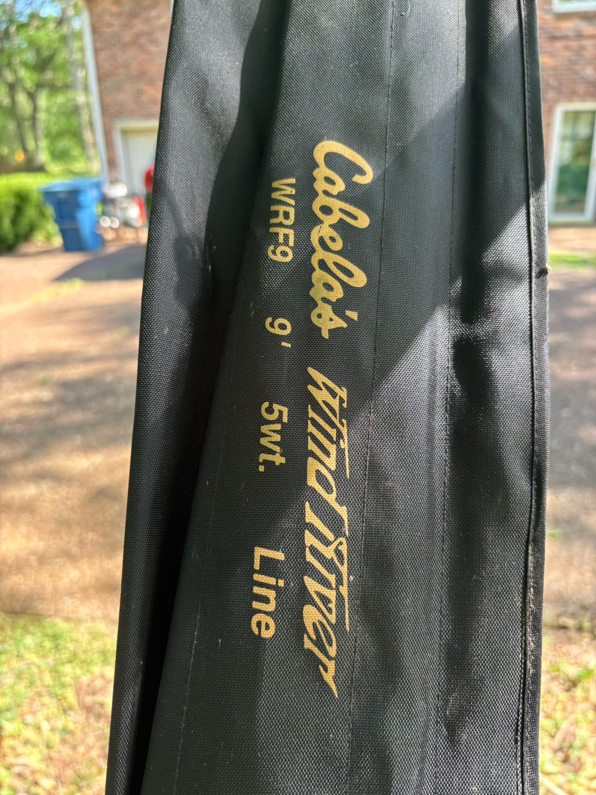 Cabela’s Wind River WRF9 9 Ft FLY Fishing Rod 5 Wt Line With Sleeve Appears NOS