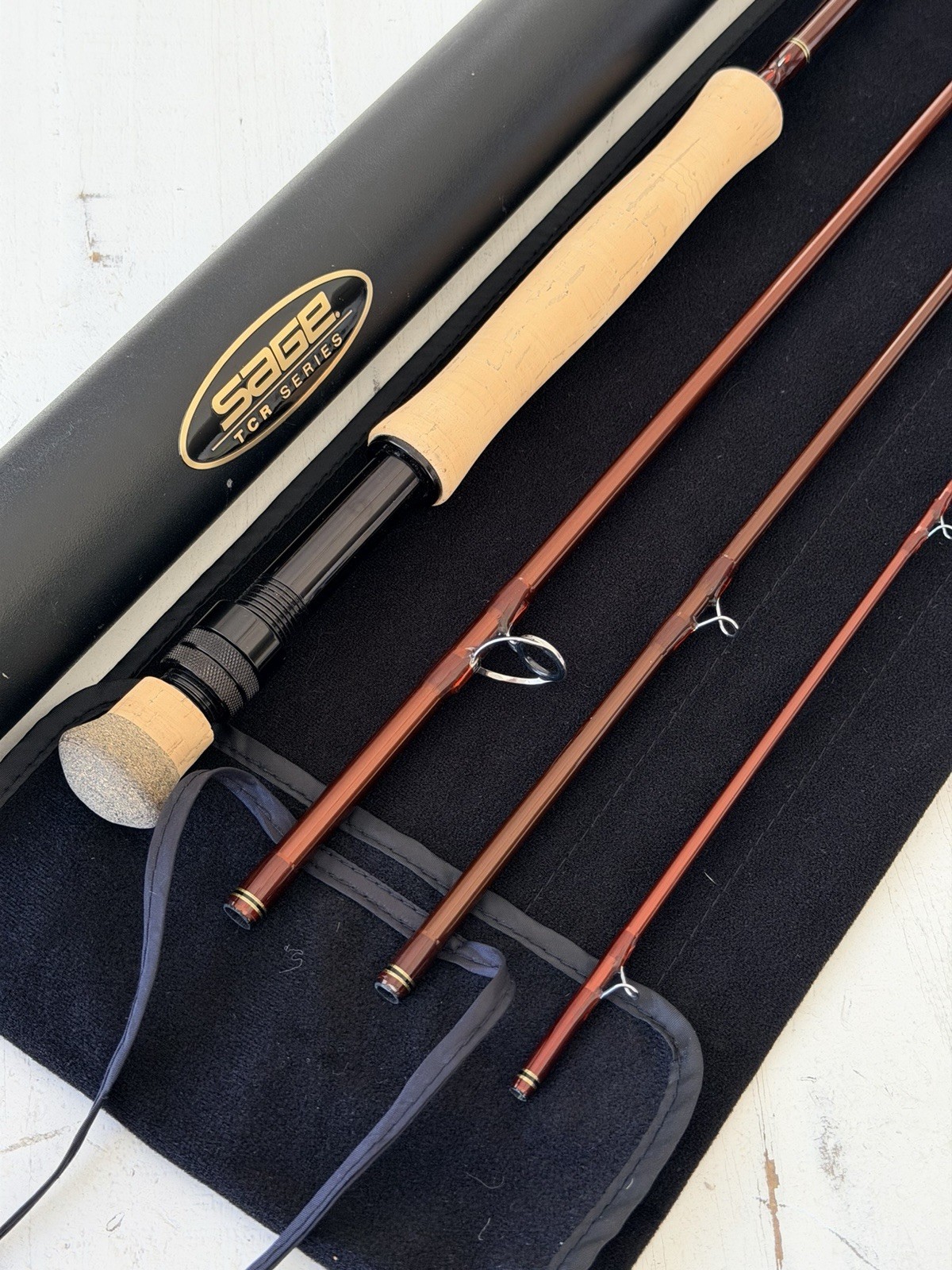 **BEAUTIFUL** 🔥 SAGE TCR 7wt. 10’ft~4pc FlyRod🔥~LEGENDARY~ 🔥
